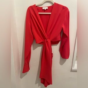 ALC zoey mini cutout dress size 0